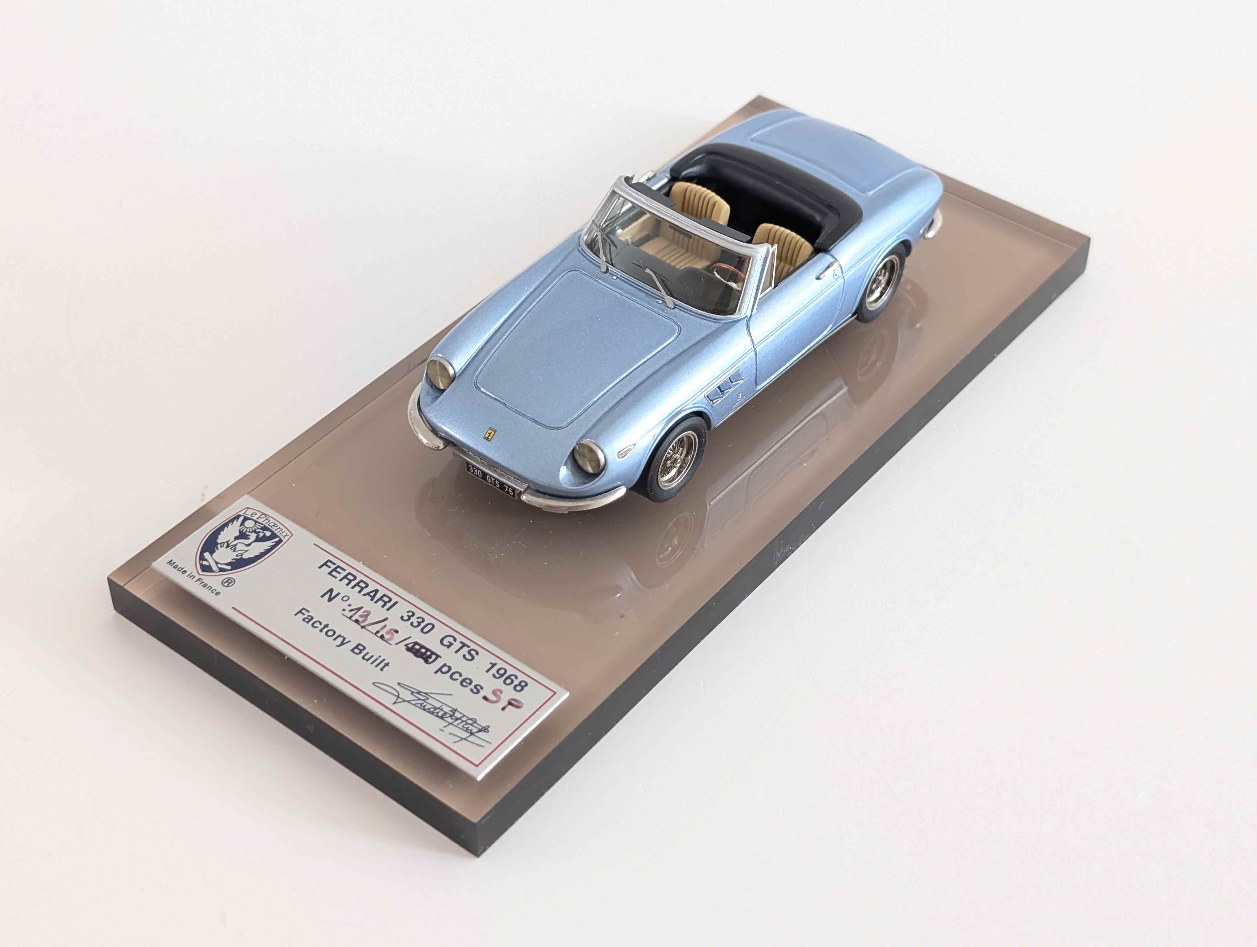 AM Ruf : Ferrari 330 GTS blue  --> SOLD